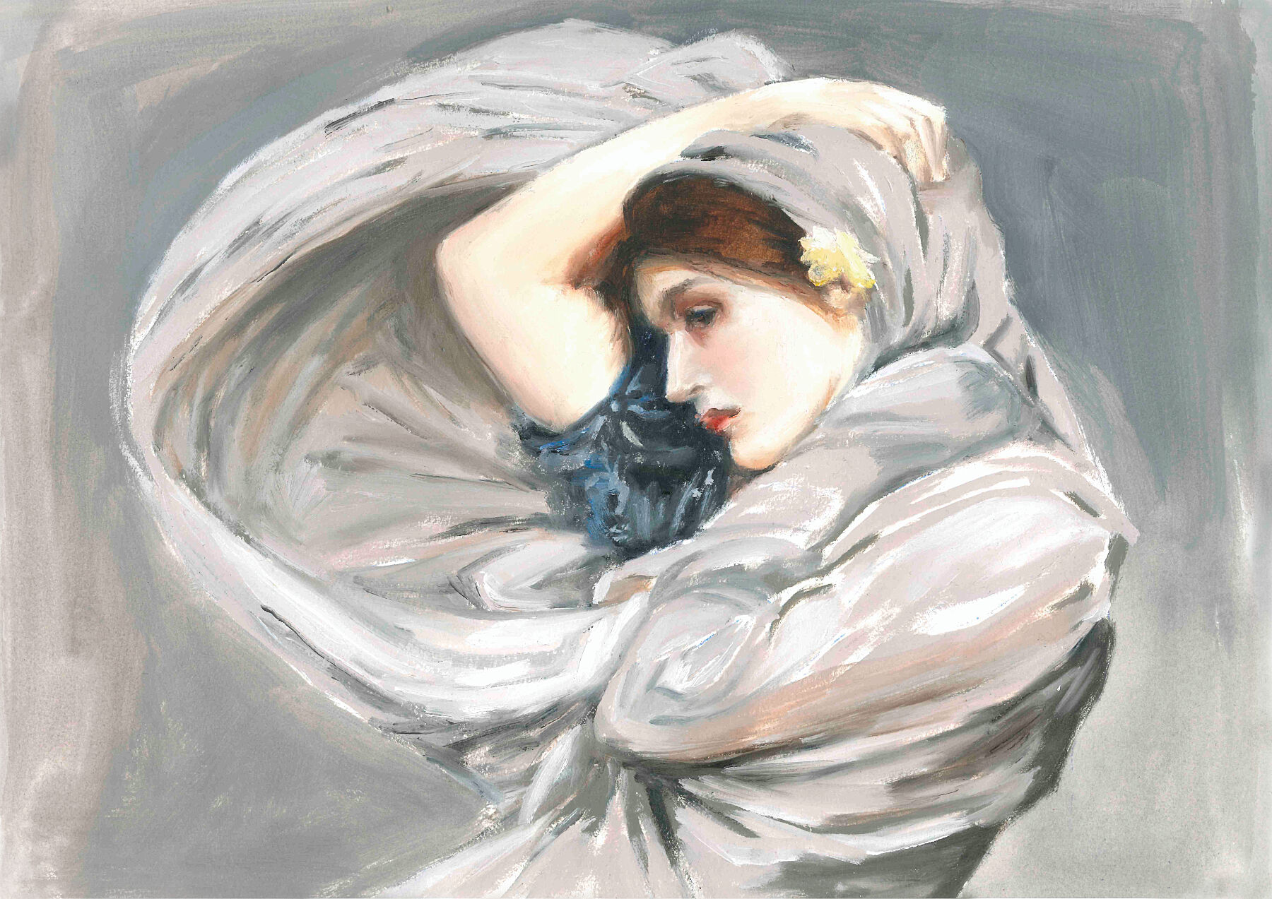 798d700bb6a4449482f46d7bdf33d0a2-1.jpg detail master study of John William Waterhouse's Boreas