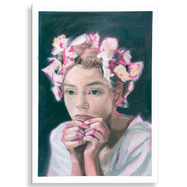 Anya-square AnyaTaylor-Joy painting