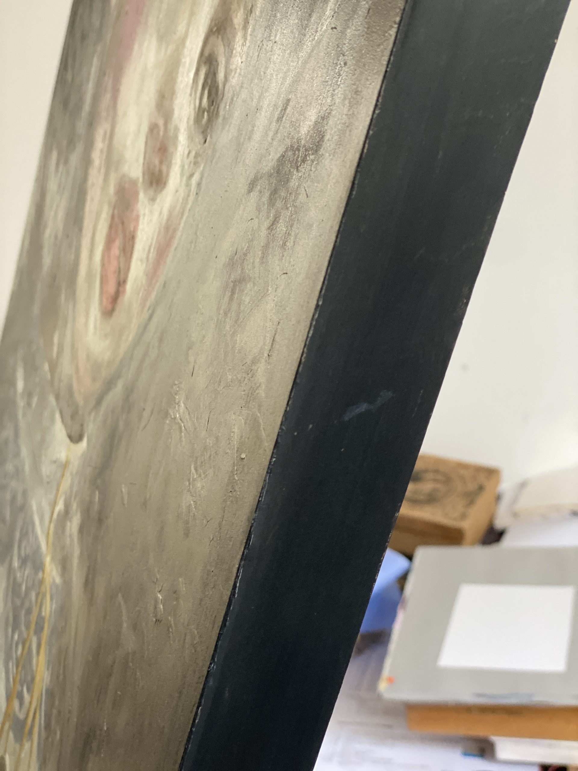 Porcelain cradle edge Portrait edge cradle board