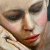 close upof a painted face
