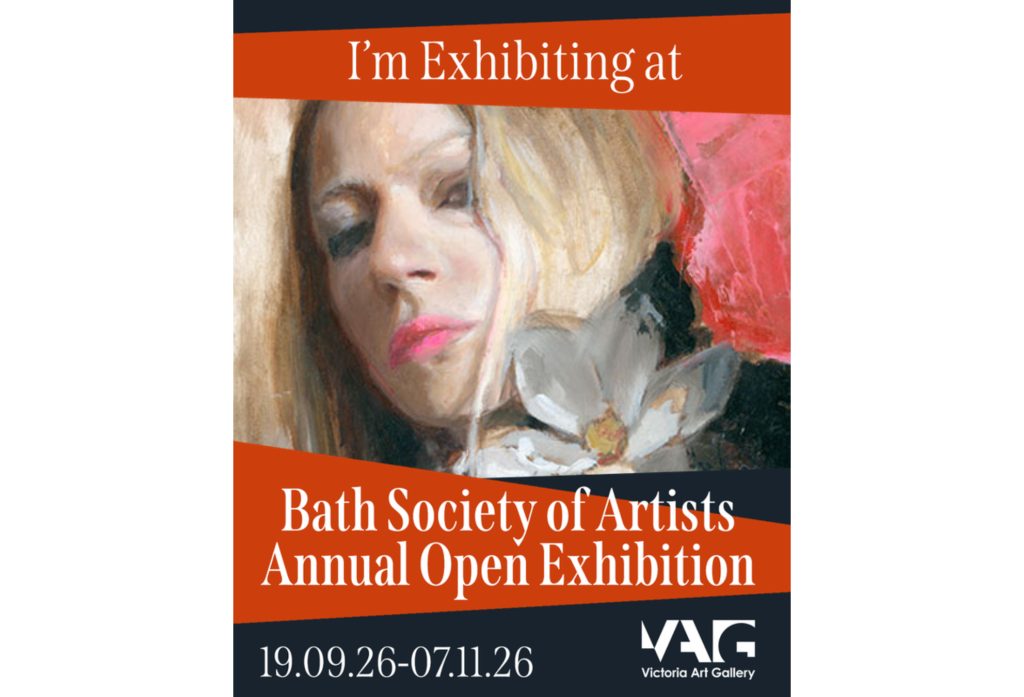 Bath Society of Artists Banner, Becky McCarthy, Art is Hard