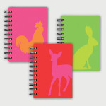 Fawn, Hare & Cockerel Notepads